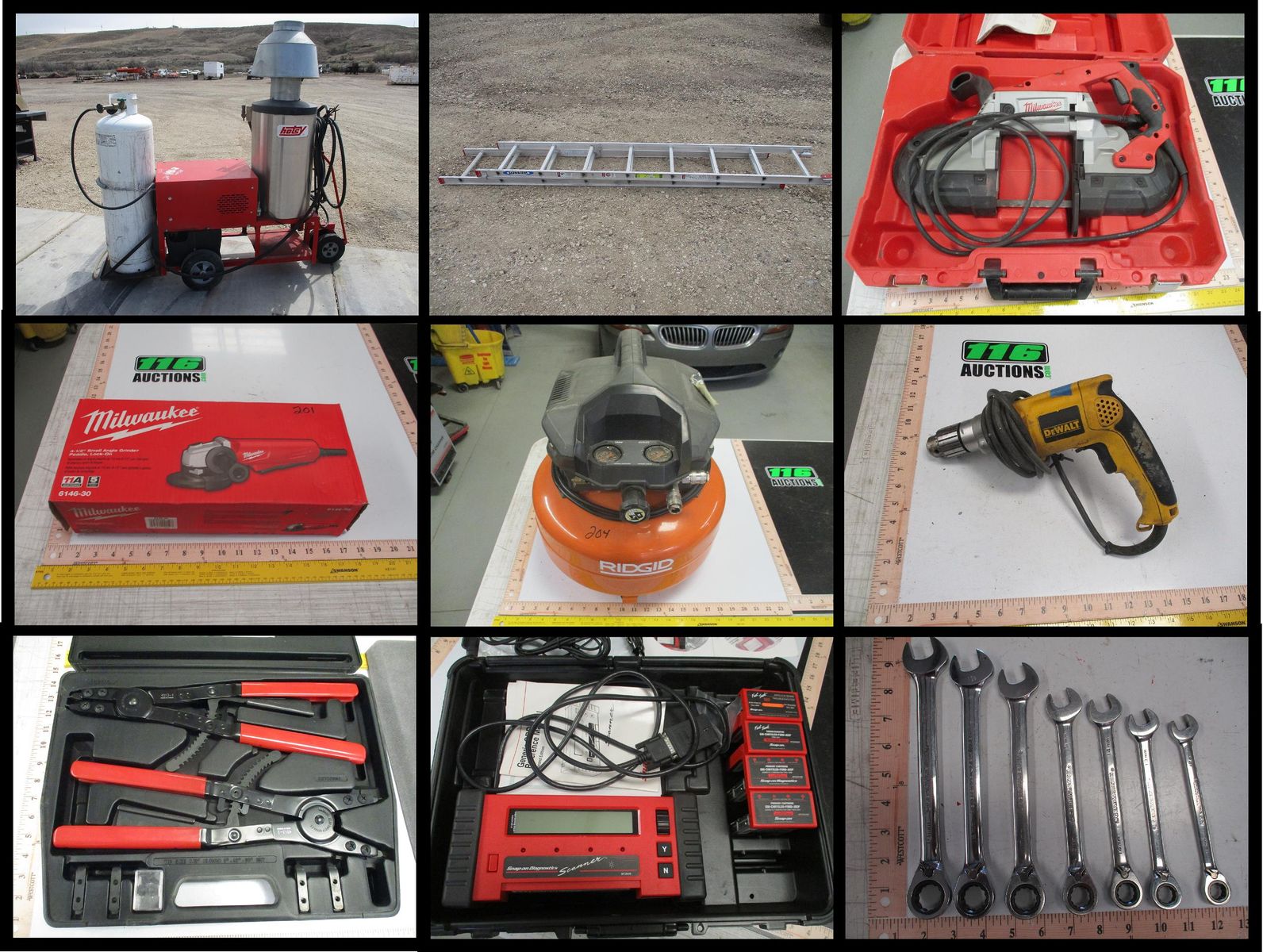 Online Auction! Tools and more.