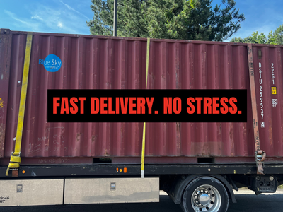 40' High Cube Container – Workshop & Storage – In Stock