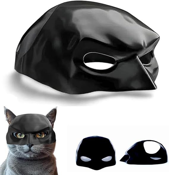 Cat Mask Bat-Themed for Halloween Costume
