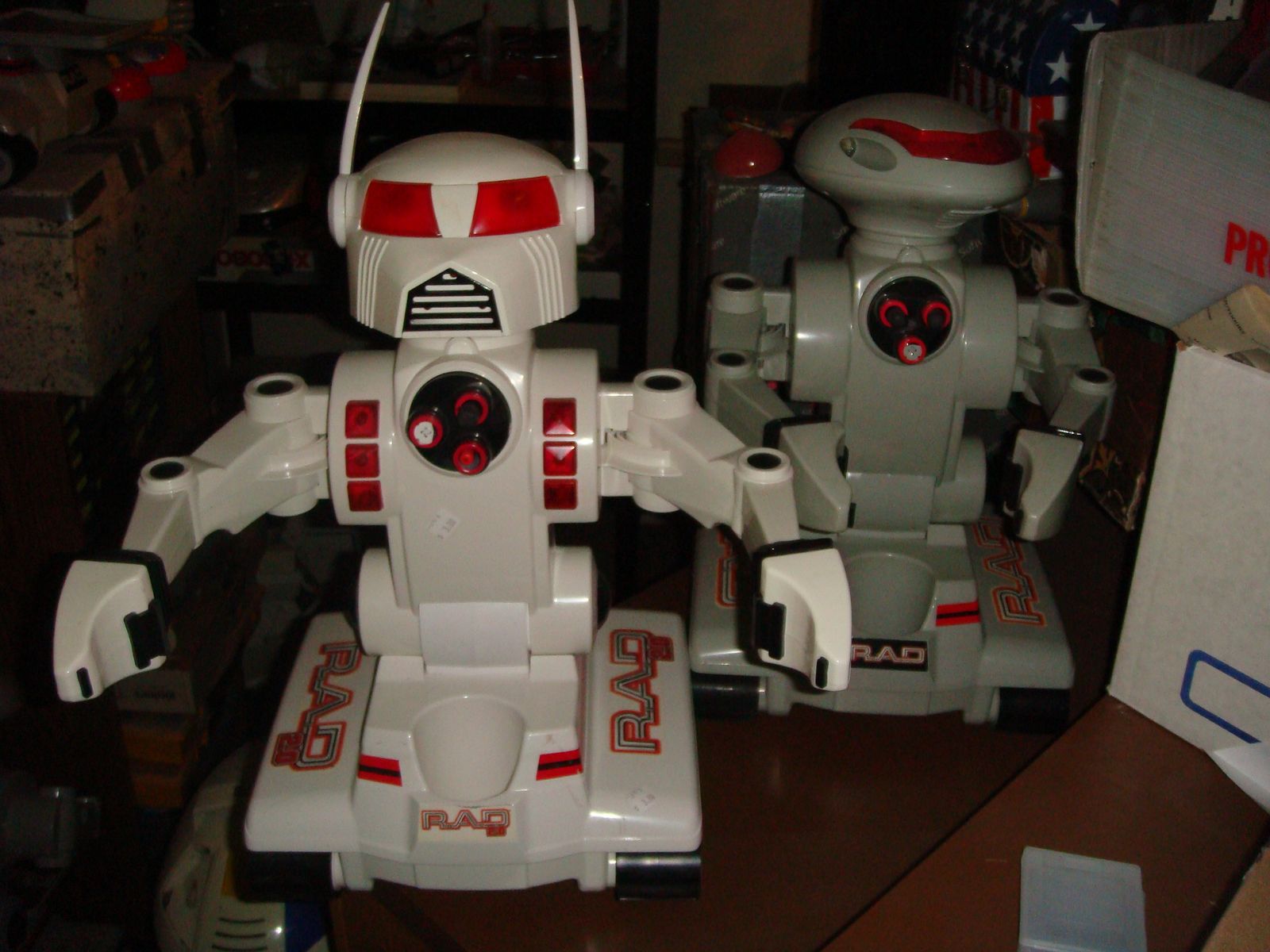 vintage rad robot 21" tall ROBOT 21" tall BOTH VERSIONS AVAILIBLE