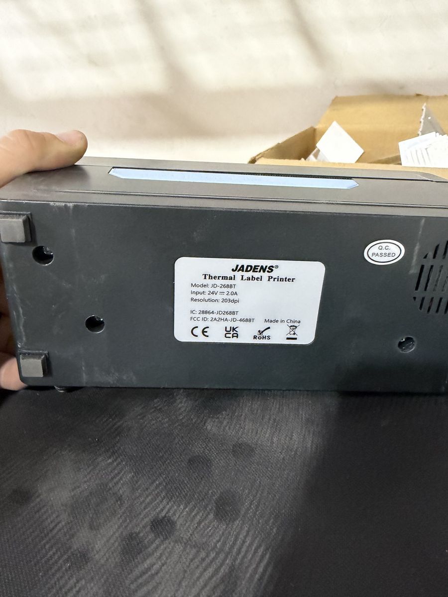 JADENS JD-268BT Thermal Label Printer