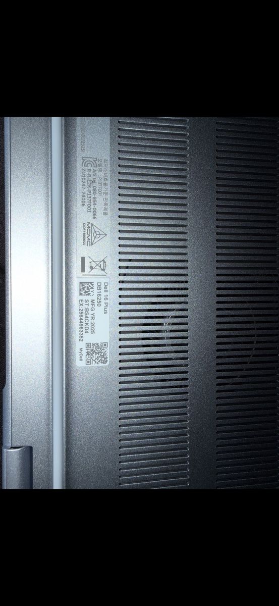 Dell 16 Plus DB16250