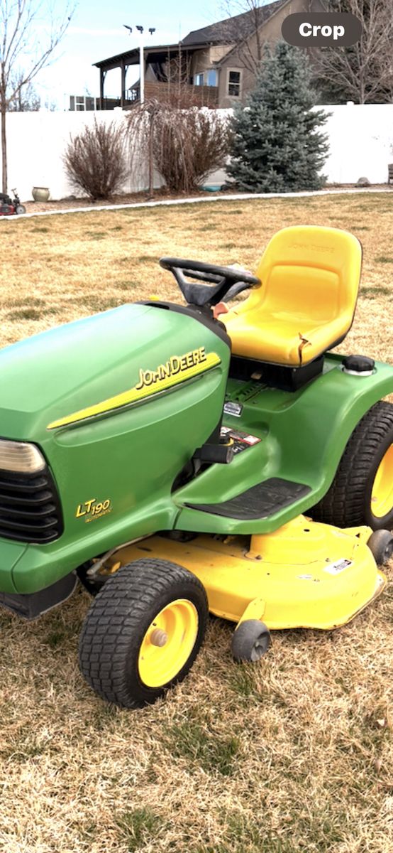 John Deere Lt190 Riding Mower