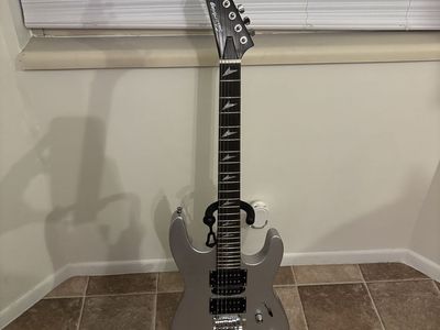 Silverstring Stratocaster Guitar