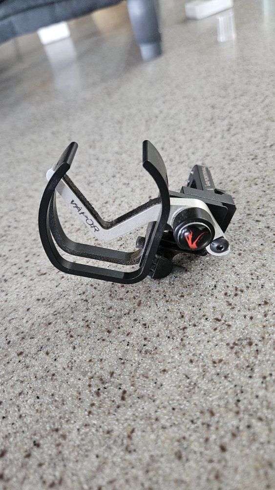 Vapor Trail Limb Driver Pro-V Limb Driven Arrow Rest - Black/Silver
