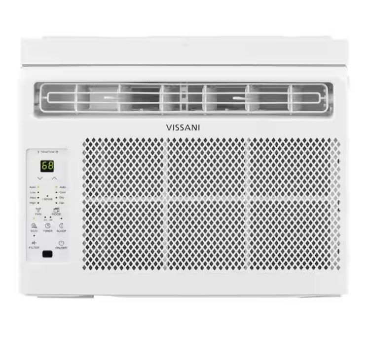 Vissani 5,000 BTU Window Air Conditioner w/ Remote & Installation Kit