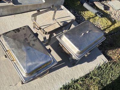 Stainless Steel Chafing Dishes Set for Catering and Events