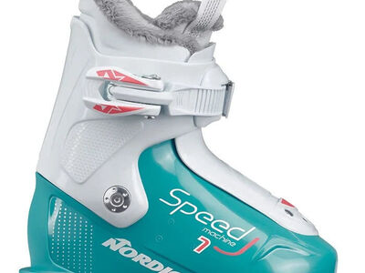 New 2026 Nordica Speedmachine J 1 Girl Kids Ski Boot - 14.5MP