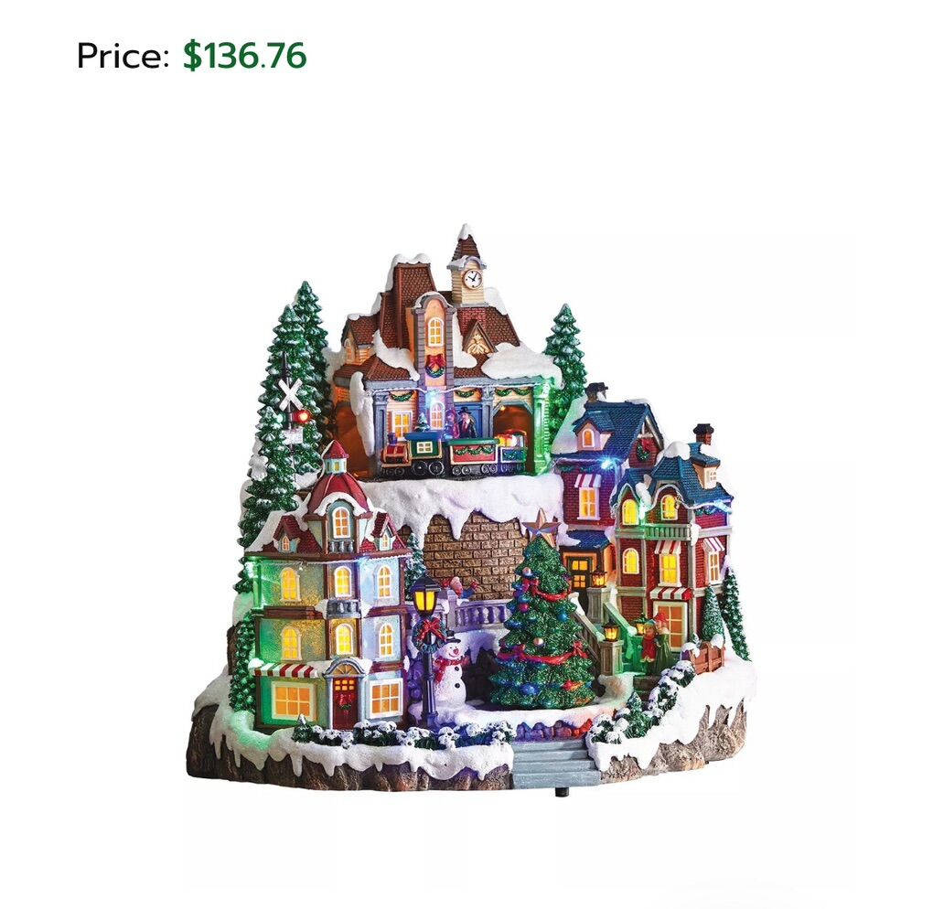 Animated Holiday Village