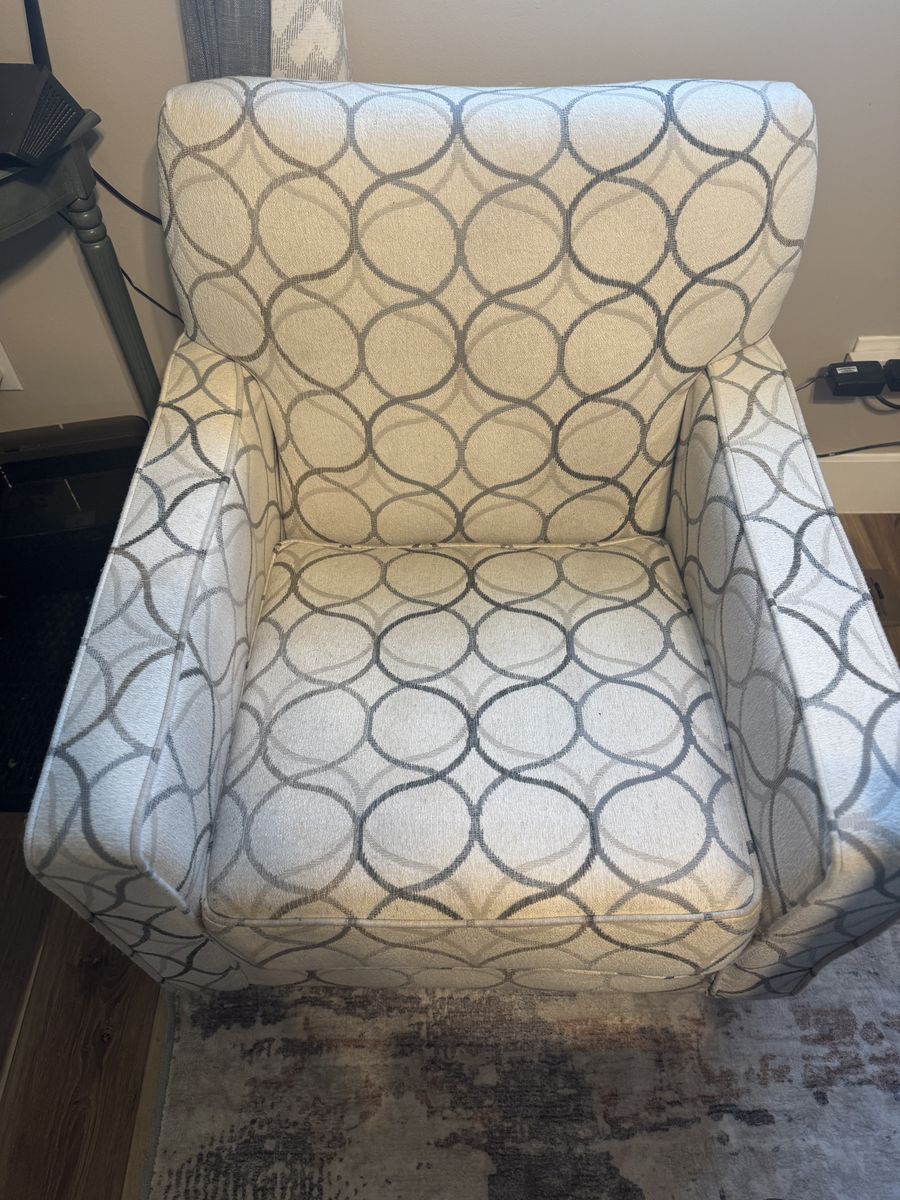Two Fabric Chairs