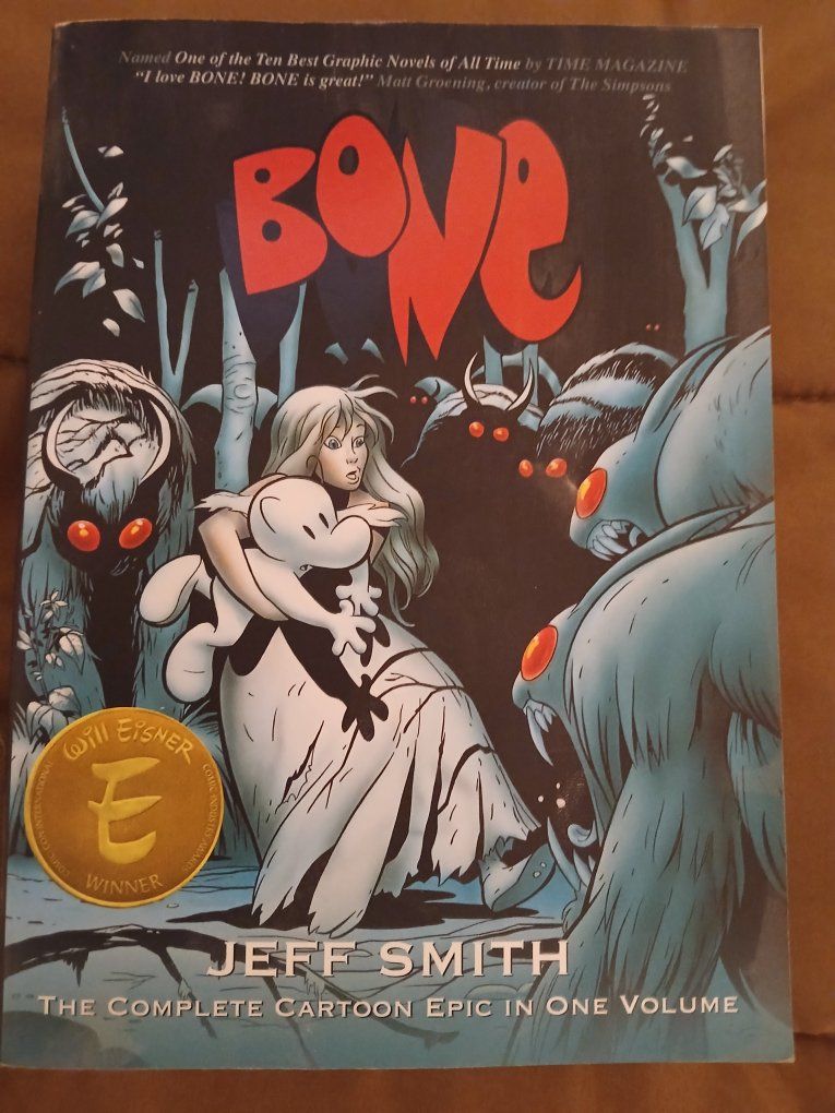 Bone: The Complete Cartoon Epic in One Volume by Jeff Smith - Graphic Novel, Eisner Winner