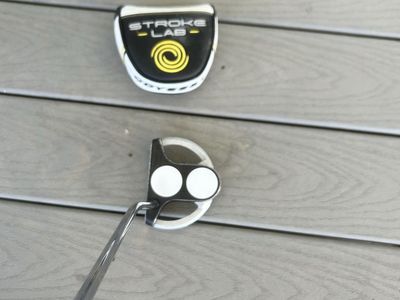 Odyssey 2 ball golf putter in excellent condition ,