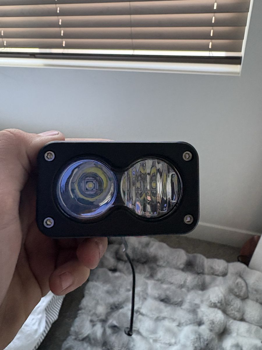 Compact Dual-LED Flush Mount Off-Road Pod Light
