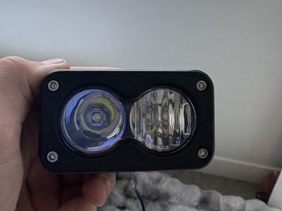 Compact Dual-LED Flush Mount Off-Road Pod Light