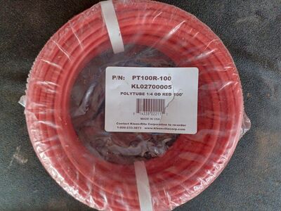 Polytube 1/4'' OD 100 ft.