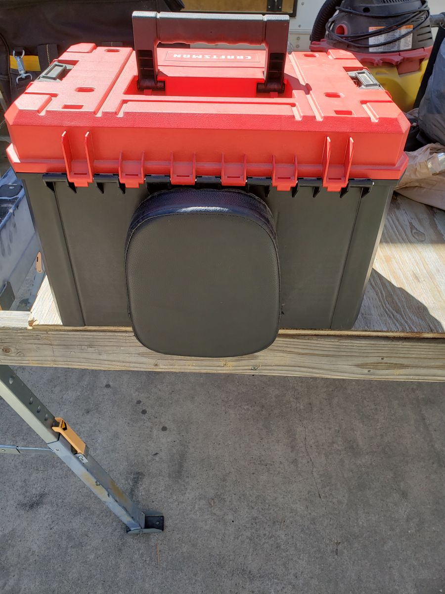 Motorcycle Tail Rack Storage Top Box with Pad.