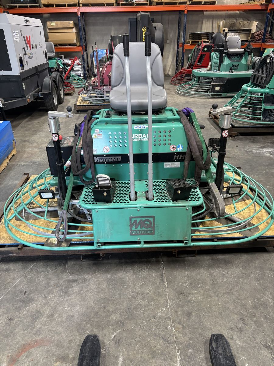 8 ft ride on concrete trowel