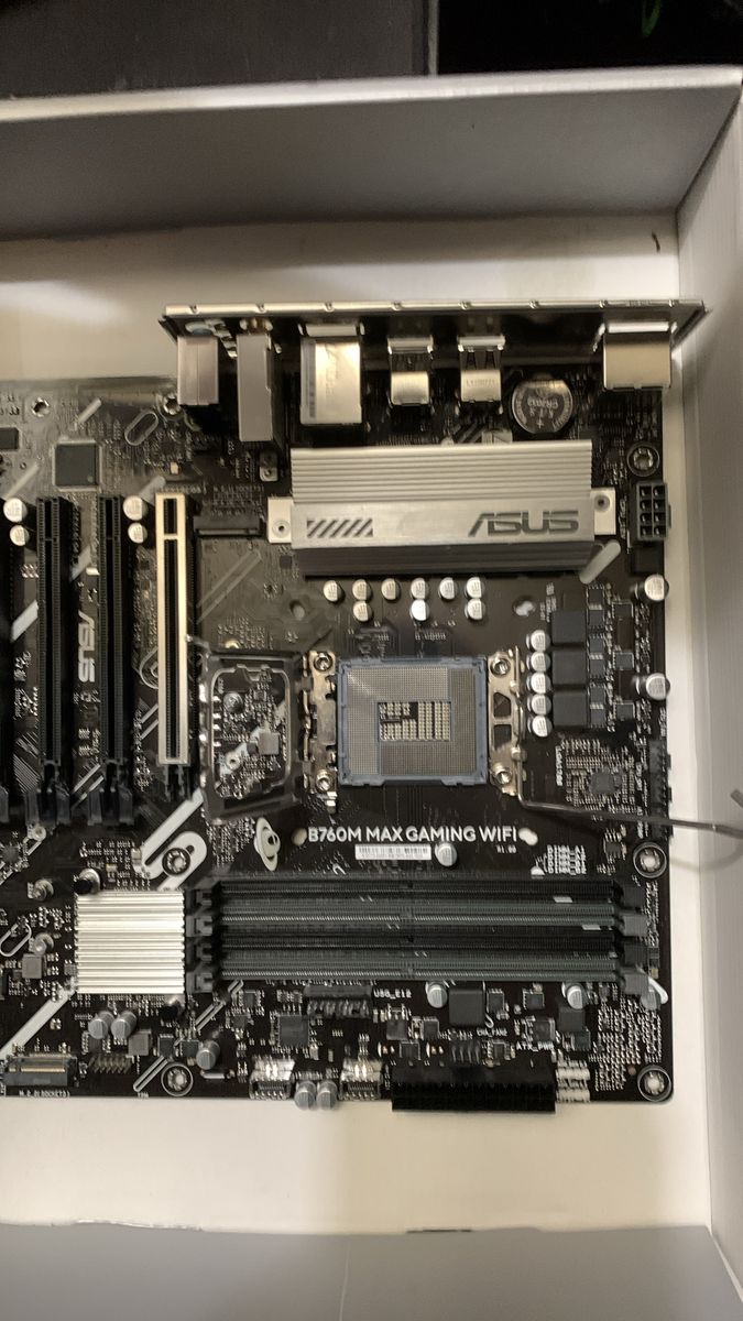 ASUS TUF Gaming B760M-Plus WiFi D4 Micro-ATX Motherboard LGA1700 DDR5 PCIe 5.0