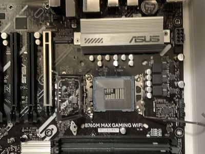 ASUS TUF Gaming B760M-Plus WiFi D4 Micro-ATX Motherboard LGA1700 DDR5 PCIe 5.0