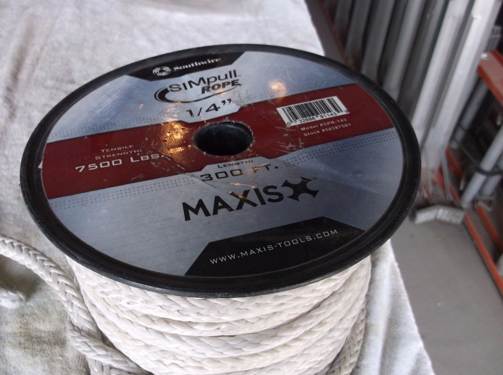 Maxis Pulling Rope 1/4"