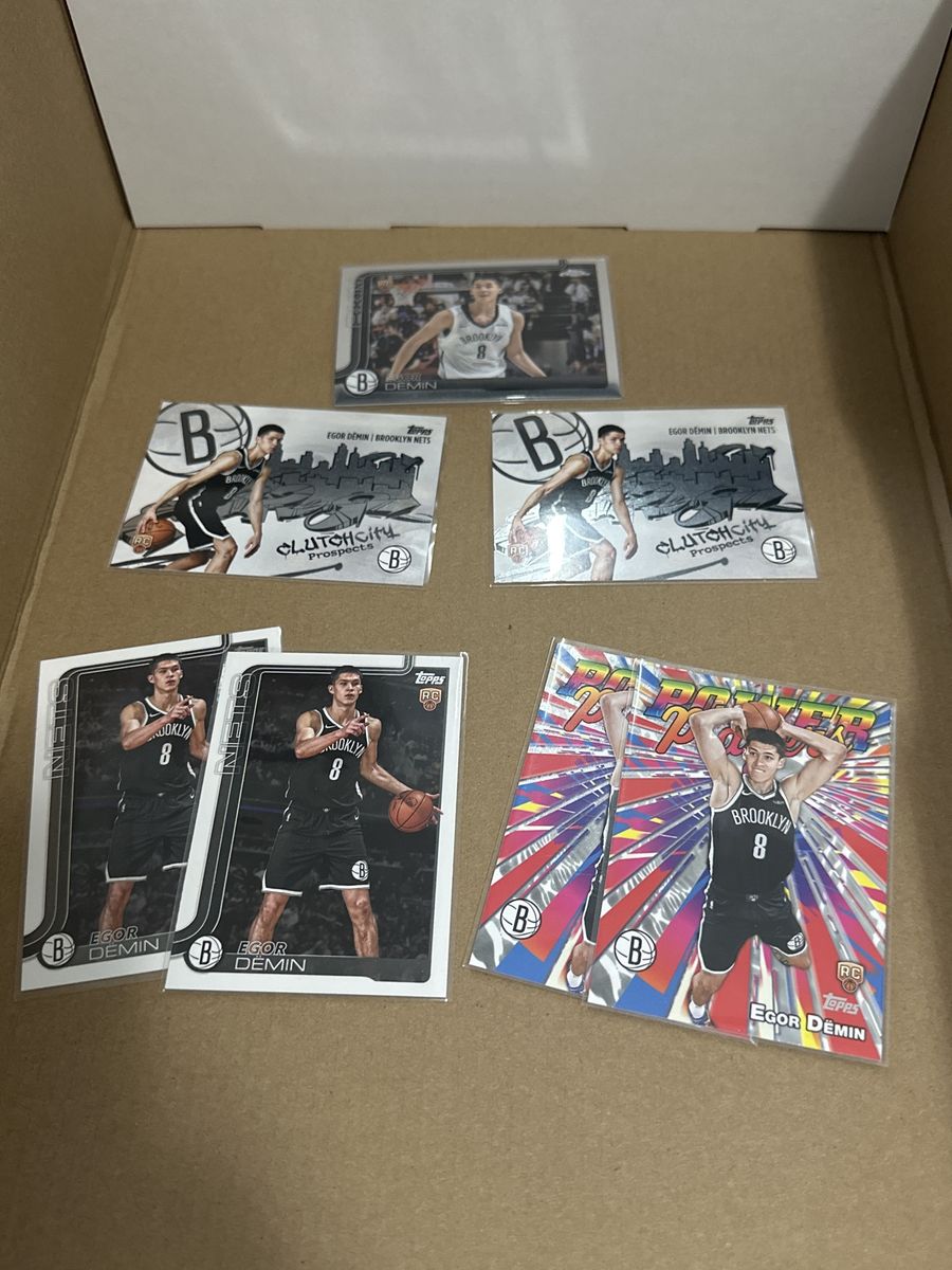 Egor Demin Toops Flagship Rookie Card Lot - BYU