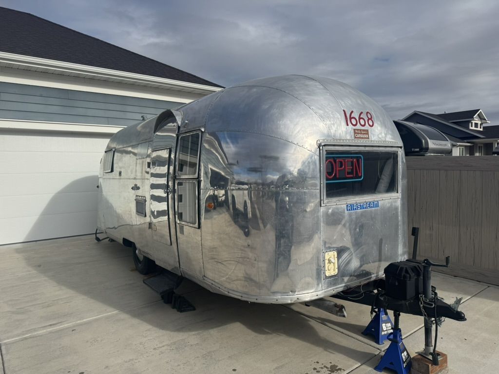For Sale: 1964 Airstream Custom Coffee & Beverage Trailer