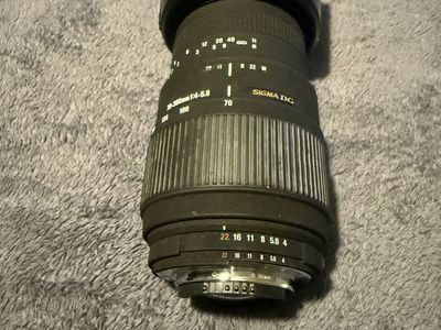 Sigma 70-300mm f/4-5.6 DG Macro Zoom Lens with Lens Hood