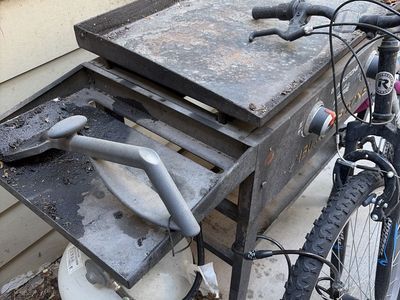 Blackstone 36" Griddle Outdoor Cooking Station - Propane Gas, 4 Burner, Portable