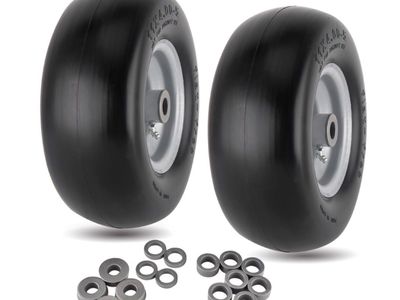 NEW! Lawn Mower Tires Flat Free