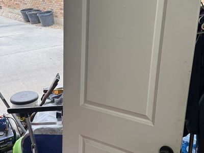 Interior Door with door knob