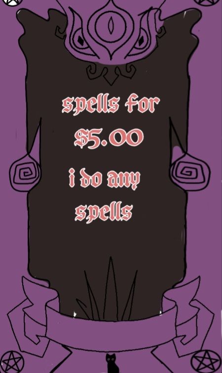 Spells for 5 dollars