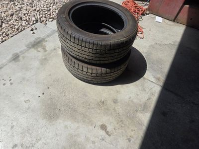 Pair of 205 55 16" Big O Tires