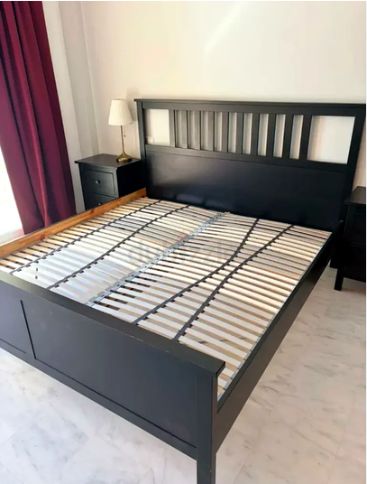 King Bed from Ikea Hemnes w Slats in GREAT condition 