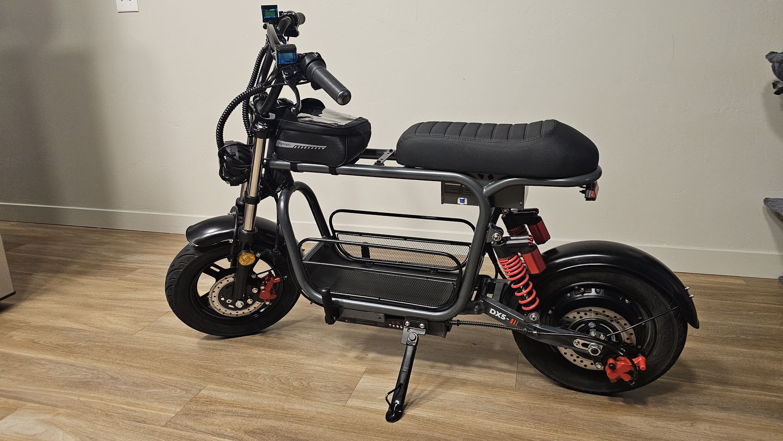 iScooter DX5 E-Bike - Powerful Electric Bicycle with Cargo Rack & Large Display