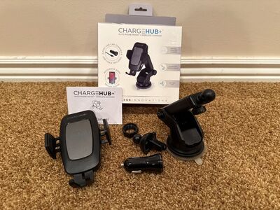 Versatile Phone Mount + Wireless Charger For Car