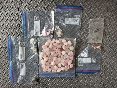 Assorted Crystal & Polished Stone Collection – Rose Quartz + More