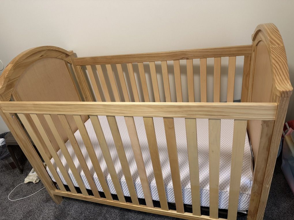 Crib And Mattress