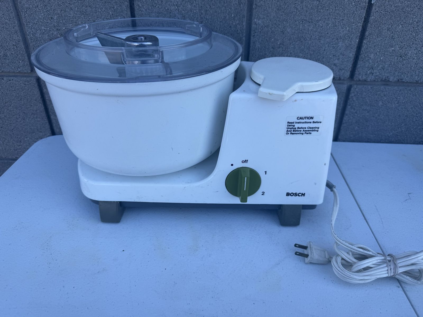 Bosch Mixer For Cookie And Bread Dough