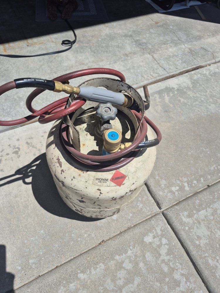 TurboTorch Propane Torch Kit with 20lb. Propane Tank and 12 ' Hose