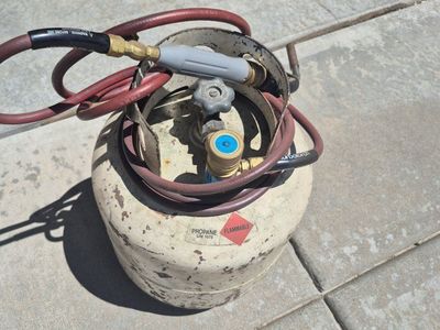 TurboTorch Propane Torch Kit with 20lb. Propane Tank and 12 ' Hose