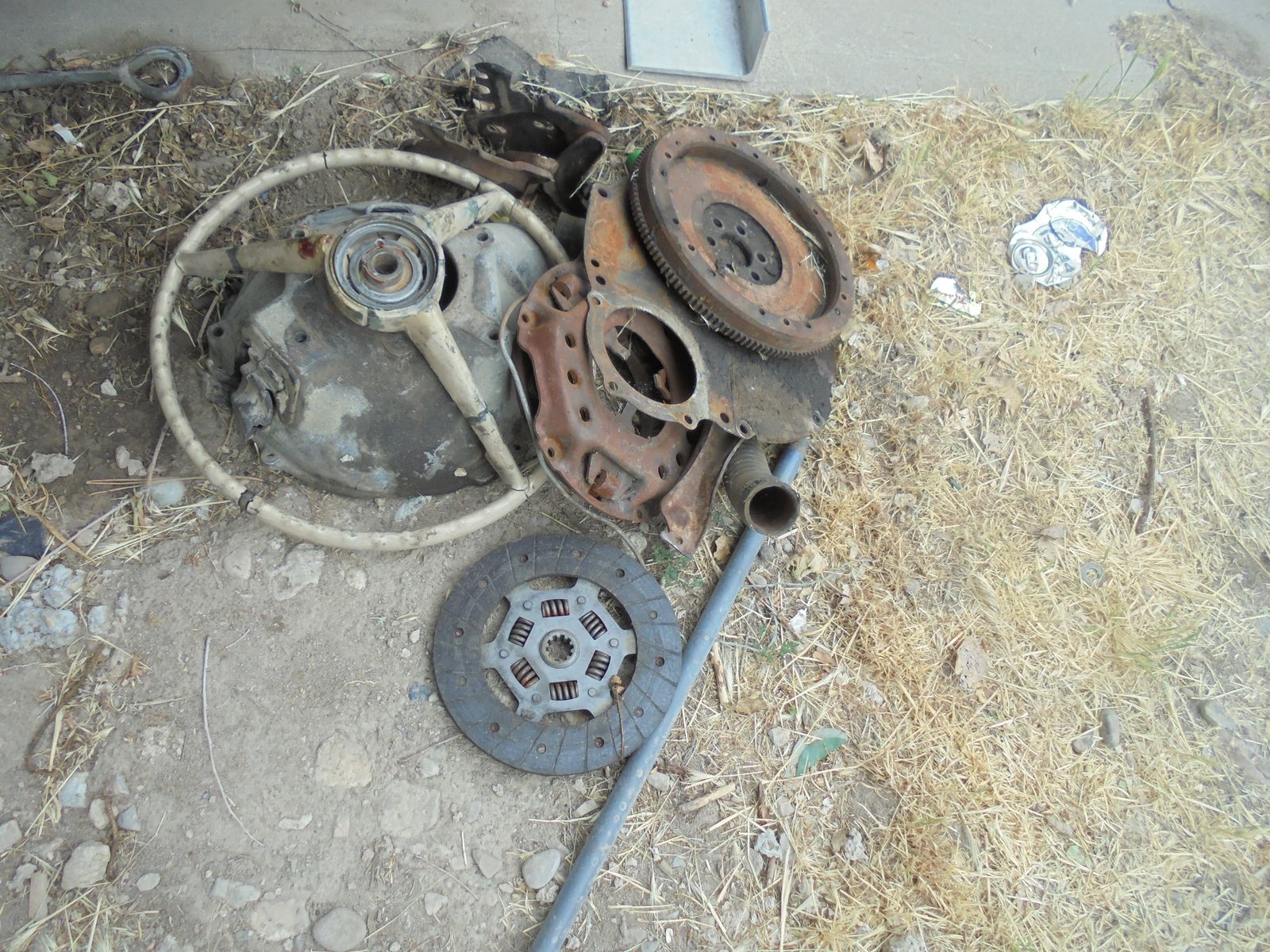 Miss. pile of 1965 mustang left over parts
