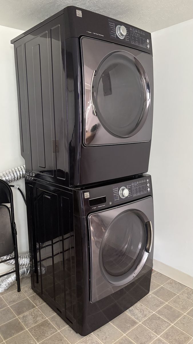 Kenmore Elite Stackable Washer & Dryer Set