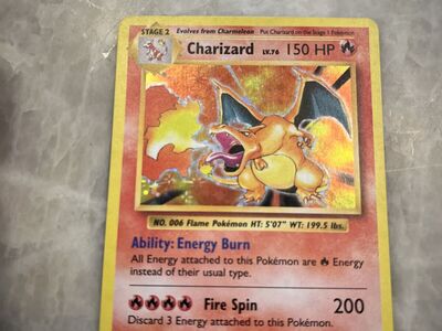 Pokemon Charizard Card