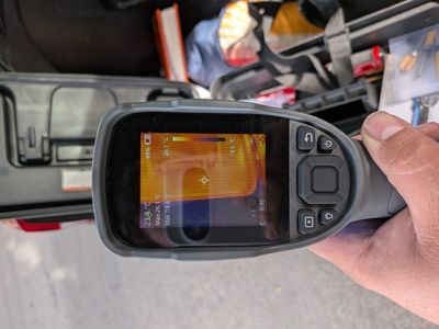 brand new topdon infrared temperature camera