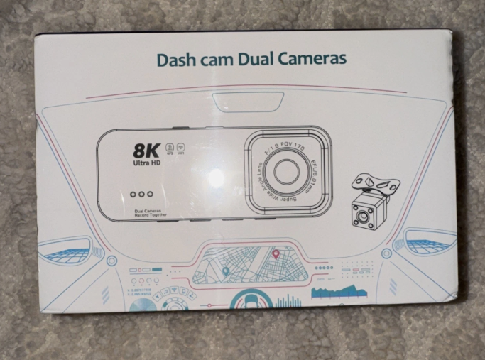 New in box Dash Cam