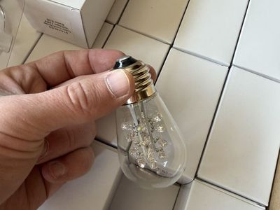 New S14 LED Bulbs – Cool White – $350 for 400EA or $1 a bulb wedding / christmas