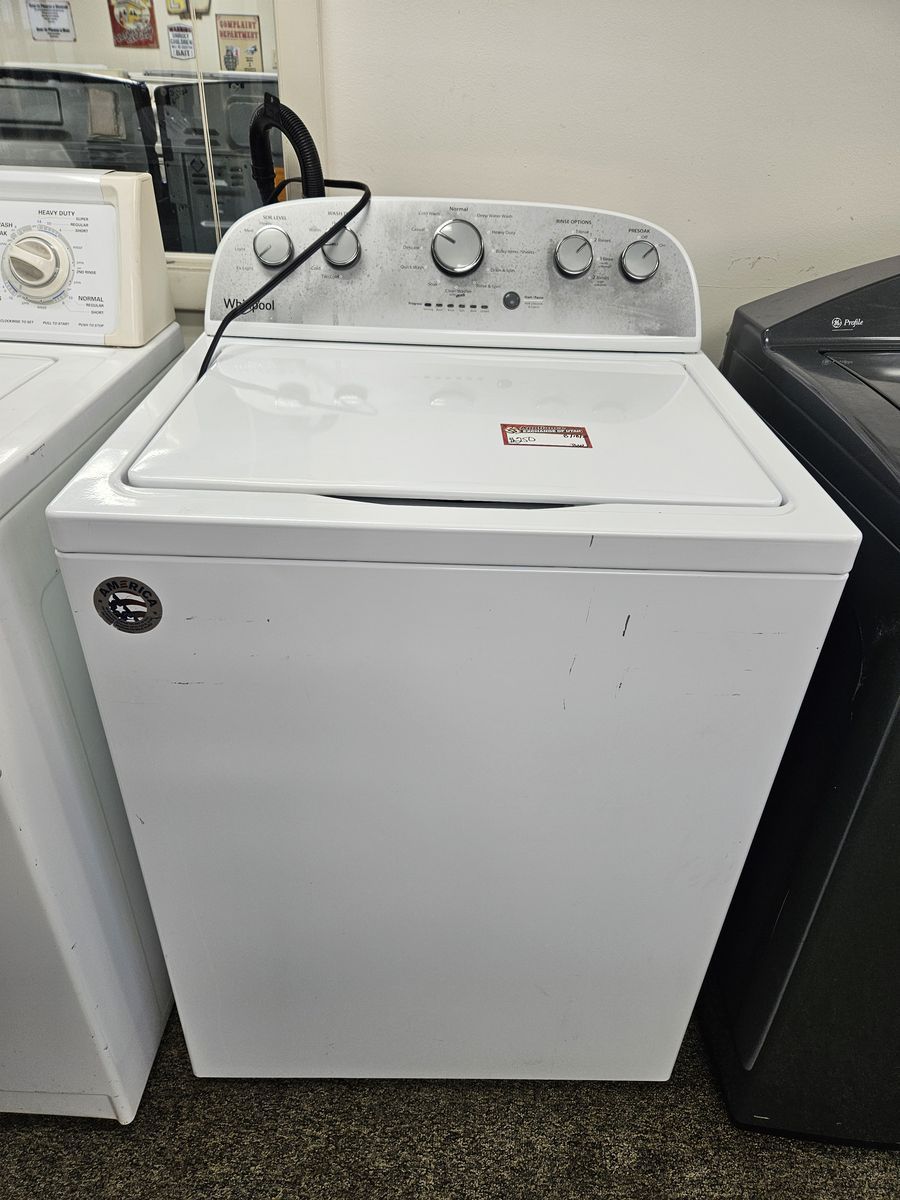 Whirlpool Top Load Washer - White, Used