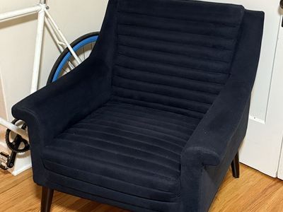 Blue Arm Chair