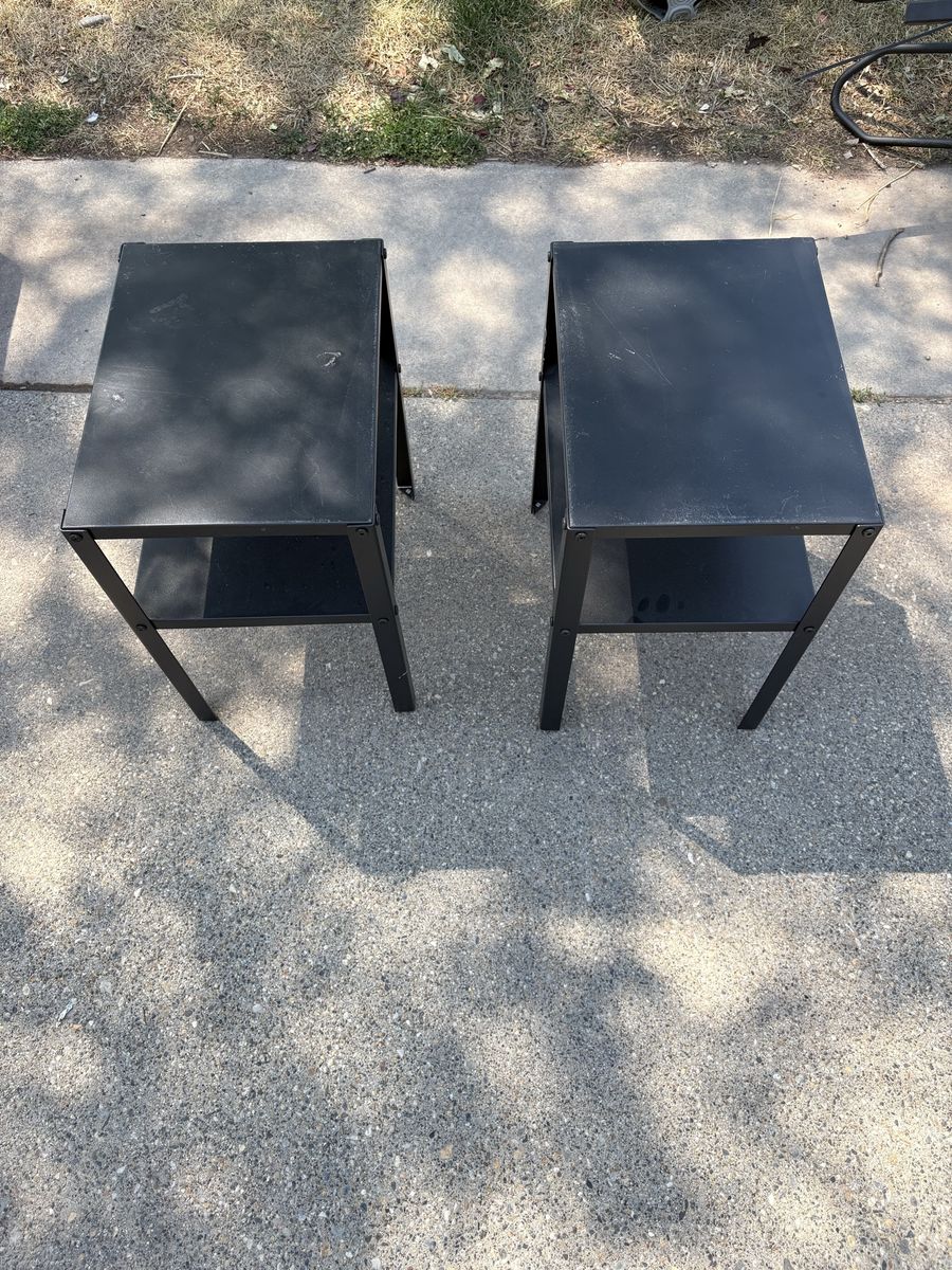 Free furniture - single bed frame, side tables, chairs (must take everything)