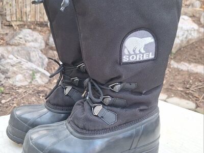 Mens Sorel Glacier Extreme Winter Boots Sz 9